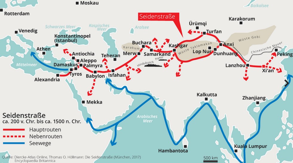 Persische Seidenstraße
